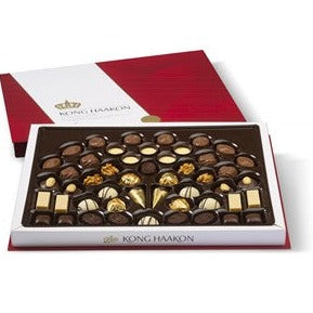 Kong Haakon konfekteske , 450 gr.