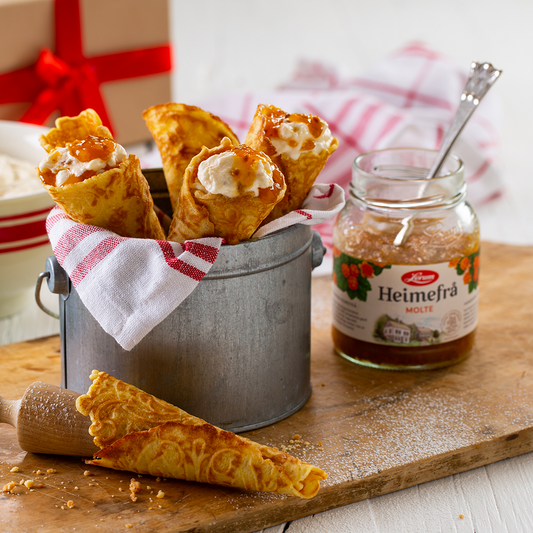 Lerum Heimefrå Moltesyltetøy, 380 gr.