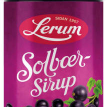 Lerum Solbærsirup, 0,75 l