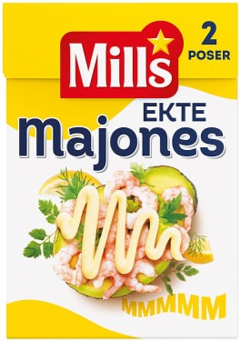 Mills ekte majones (2 poser)