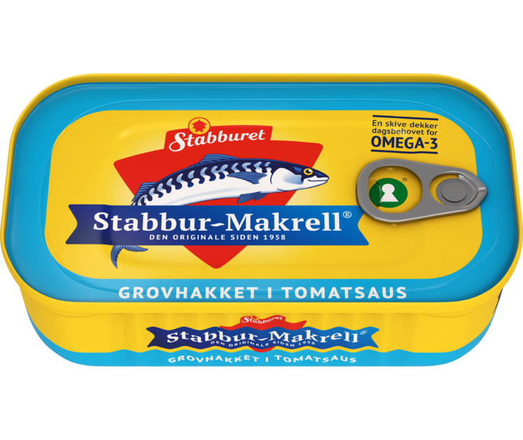 Stabburet Makrell hakket filet, 110 gr.