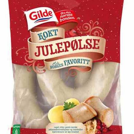 Gilde kokt julepølse, 1.600 gr.  (OBS. Sendes ikke i posten)