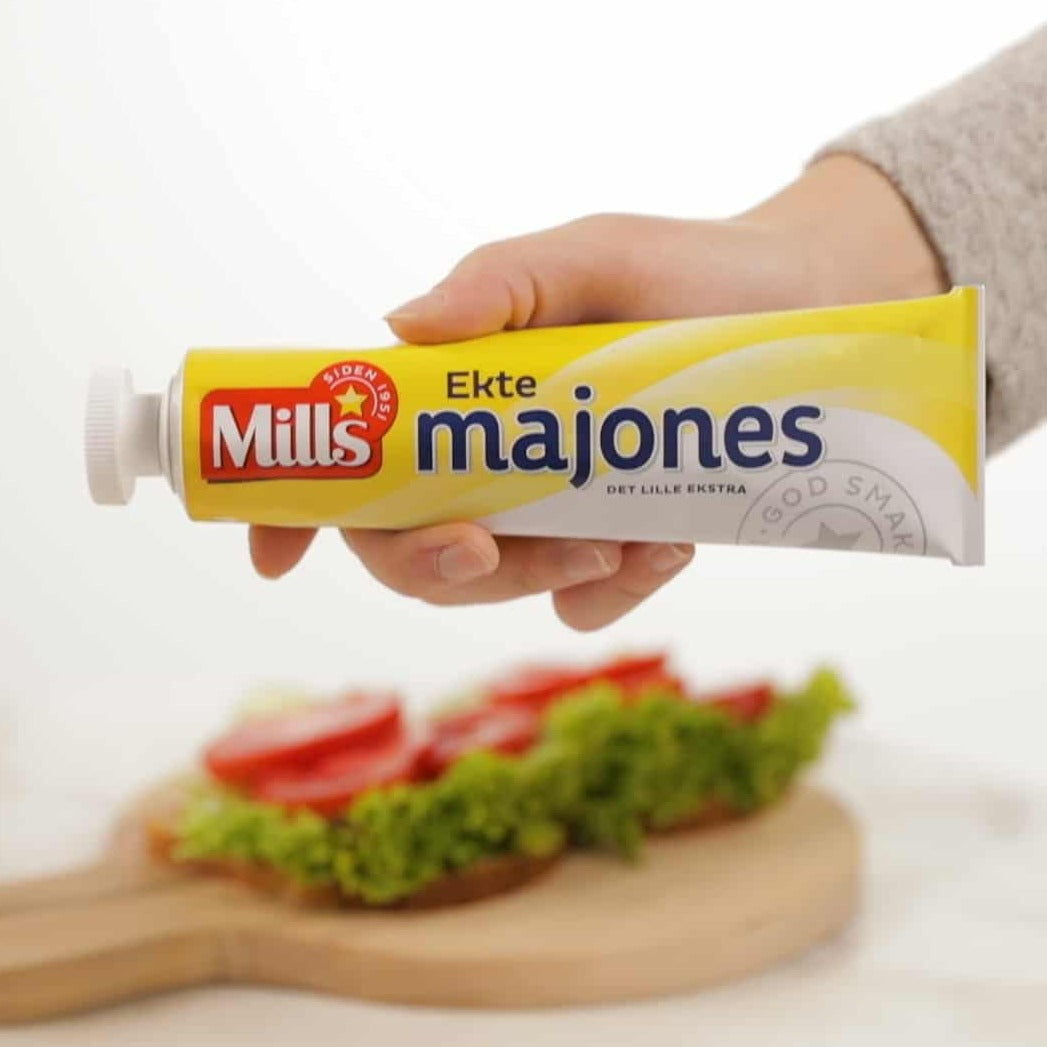 Mills Ekte majones, 160 gr.