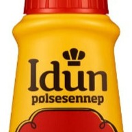 Idun pølsesennep original, 490 gr.